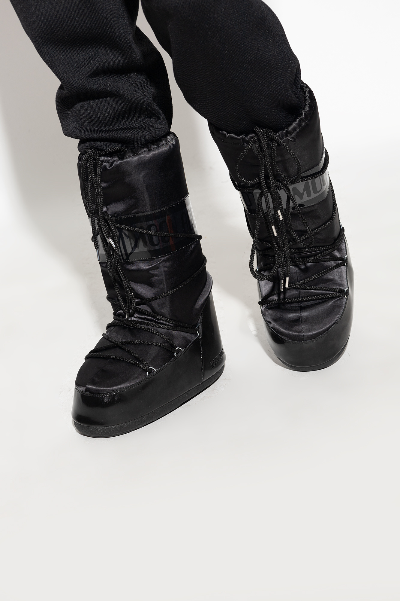 Moon boot glance nero online